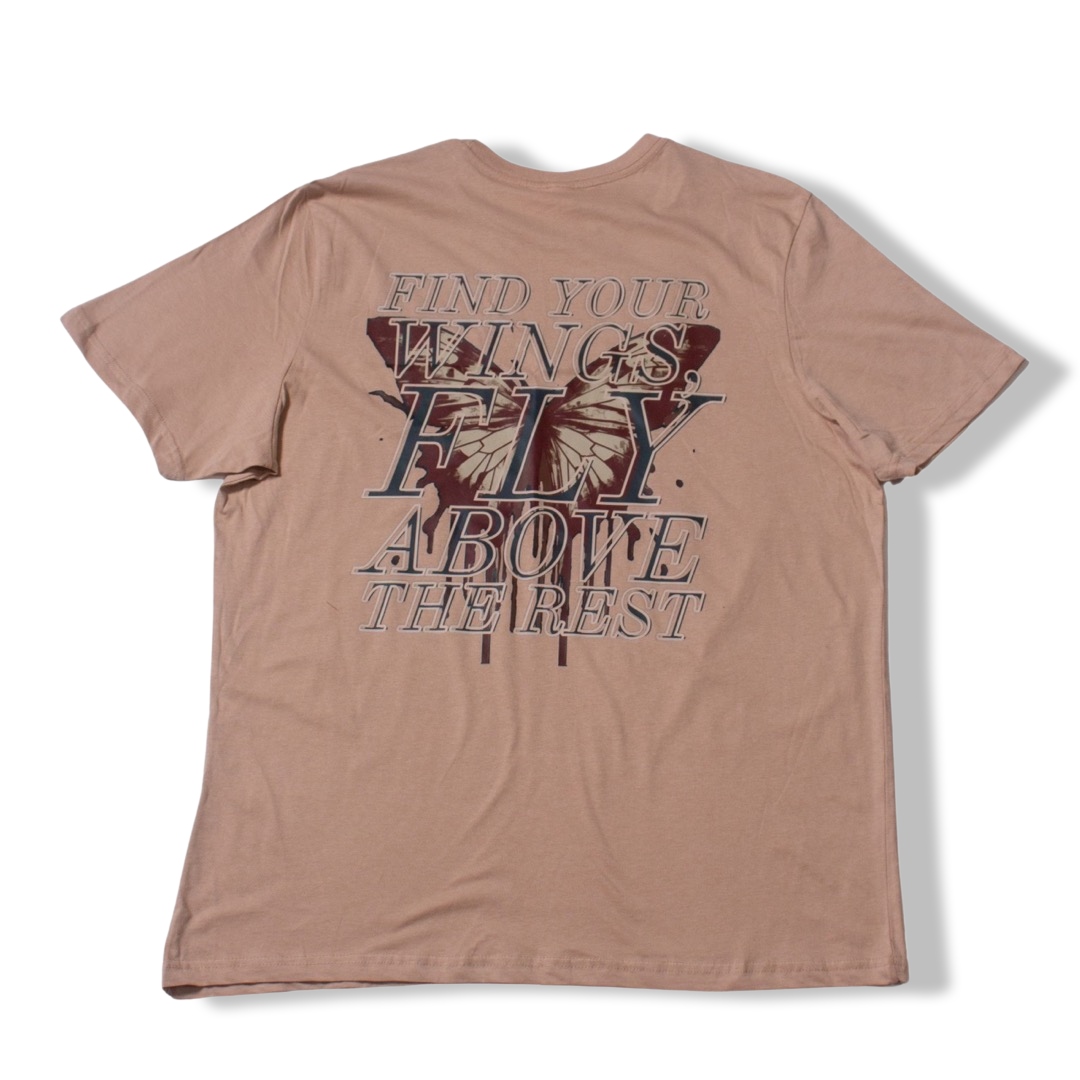 'Find Your Wing, Fly Above The Rest' T-Shirt - Phase Seven