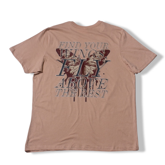 'Find Your Wing, Fly Above The Rest' T-Shirt - Phase Seven